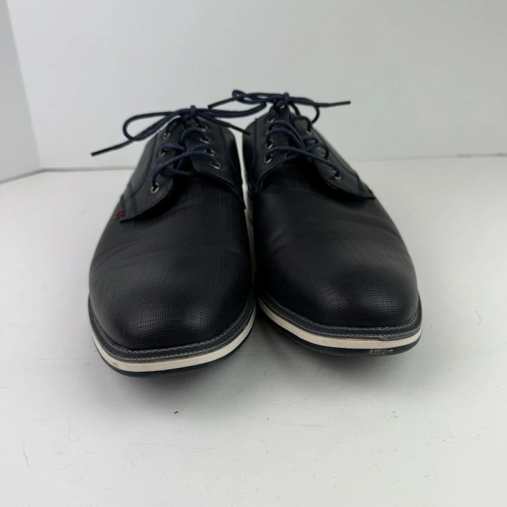 Men's Casual Dress Shoes Comfortable Business Work Breathable Shoes Size 10 Blue